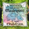 A MotherS Masterpiece Is Children Premium Quilt Home Decor  Quilt